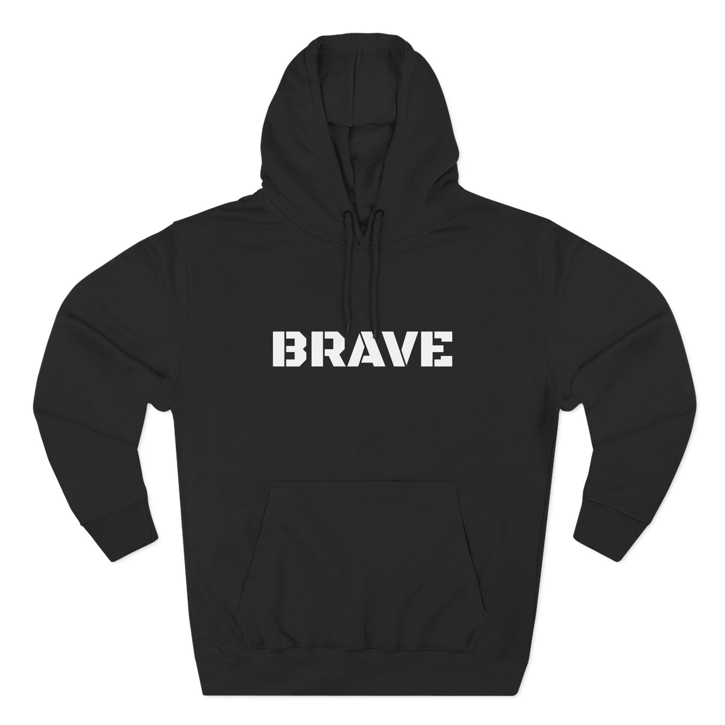"Brave" Hoodie - BRAVE Graphic Hoodie (Simple)