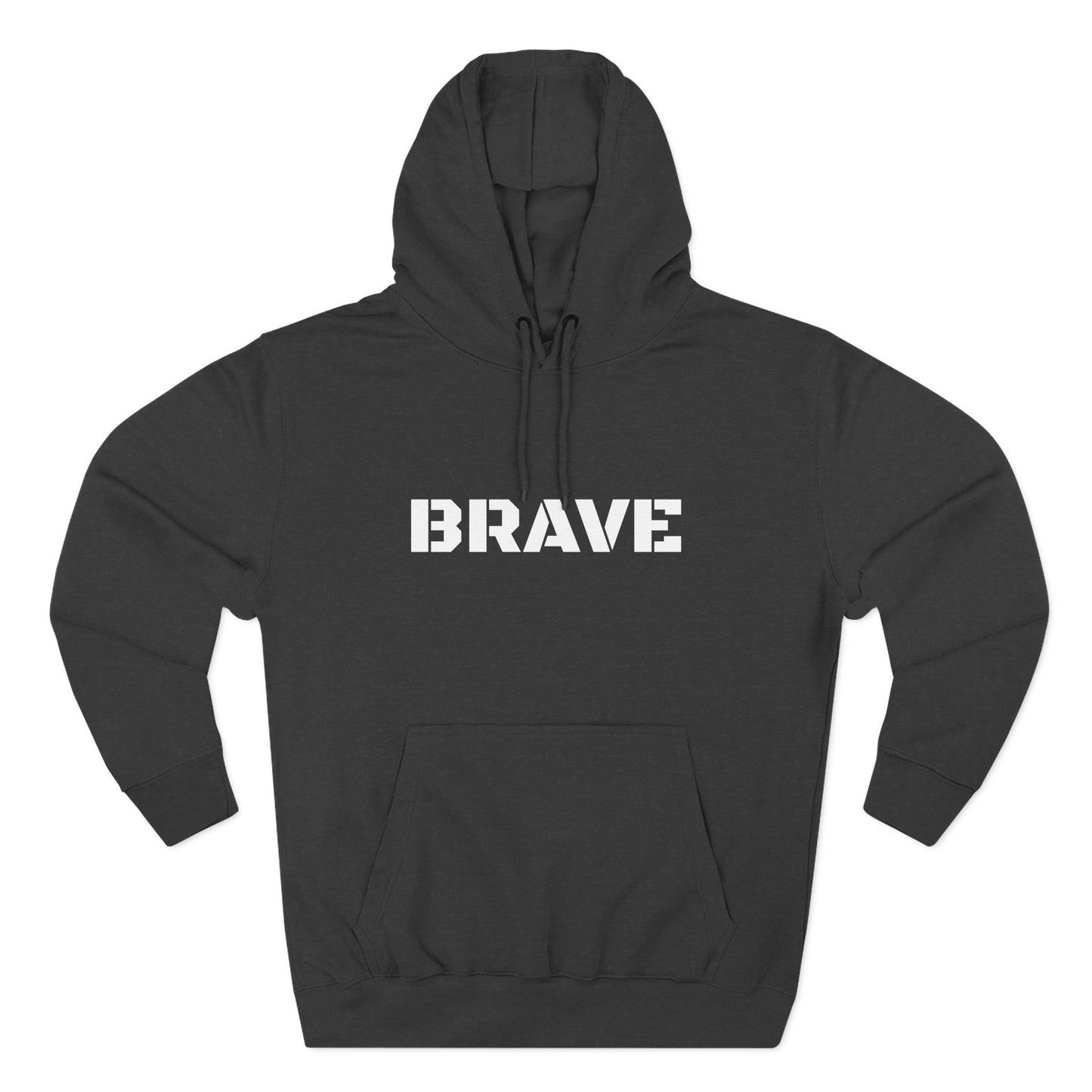 "Brave" Hoodie - BRAVE Graphic Hoodie (Simple)