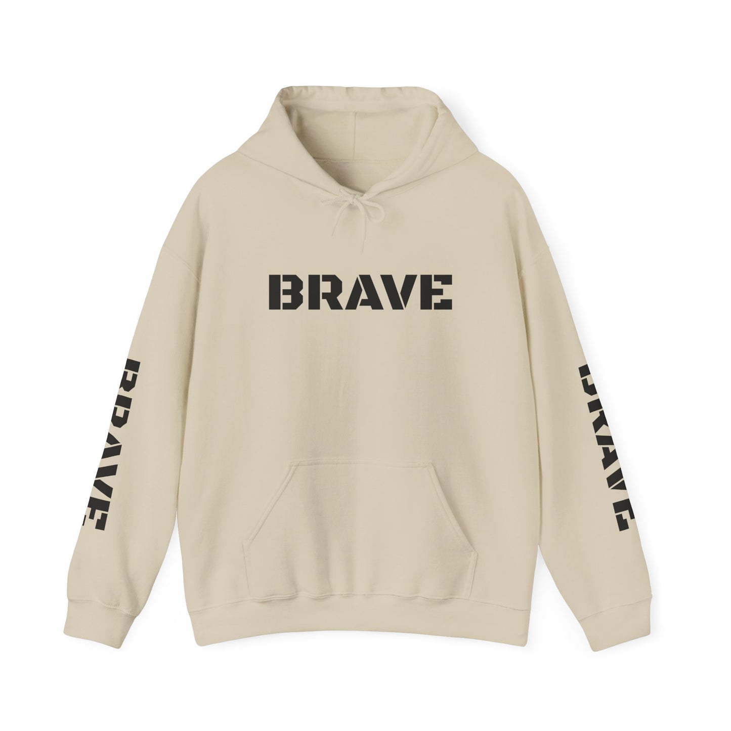 "Brave" Hoodie — BRAVE Graphic Hoodie