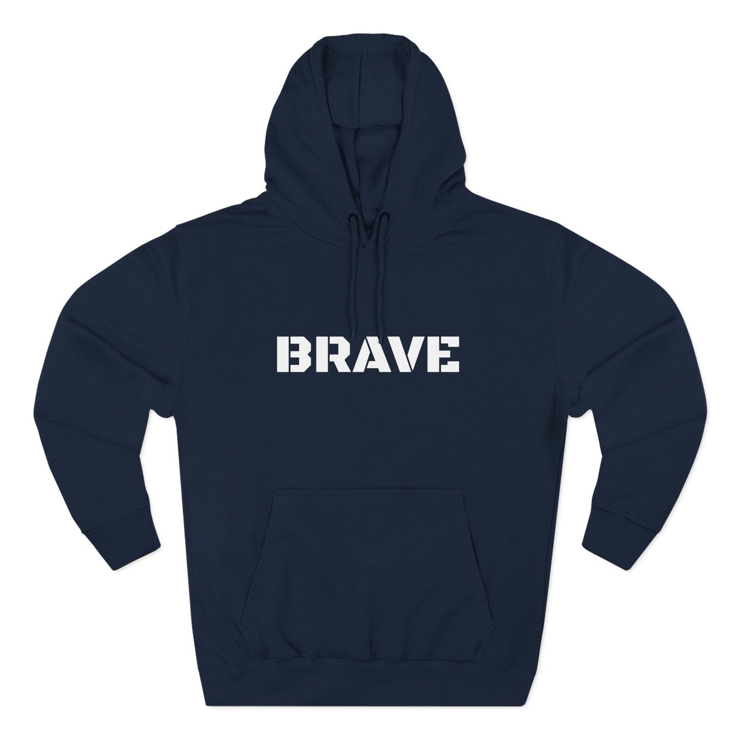 "Brave" Hoodie - BRAVE Graphic Hoodie (Simple)