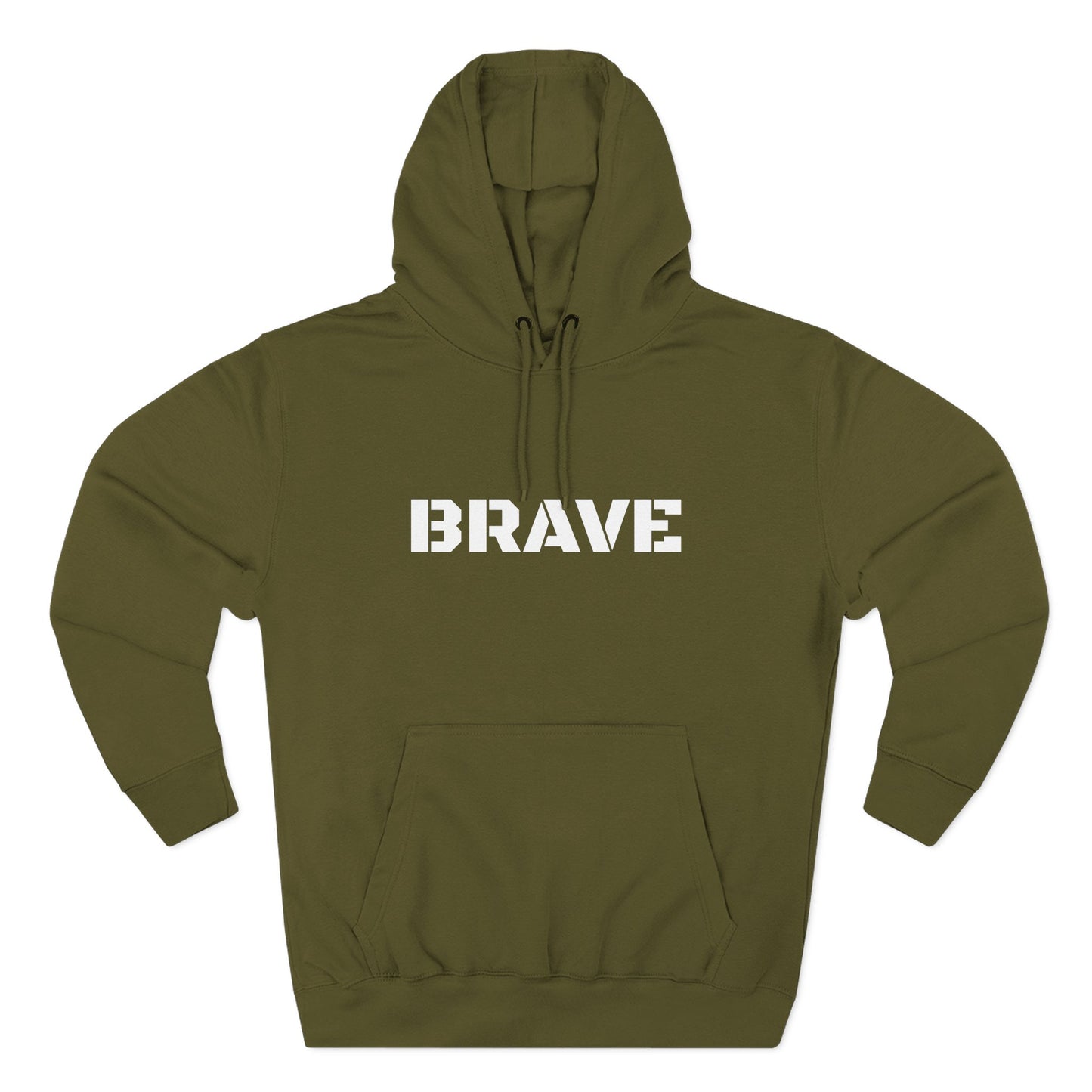 "Brave" Hoodie - BRAVE Graphic Hoodie (Simple)