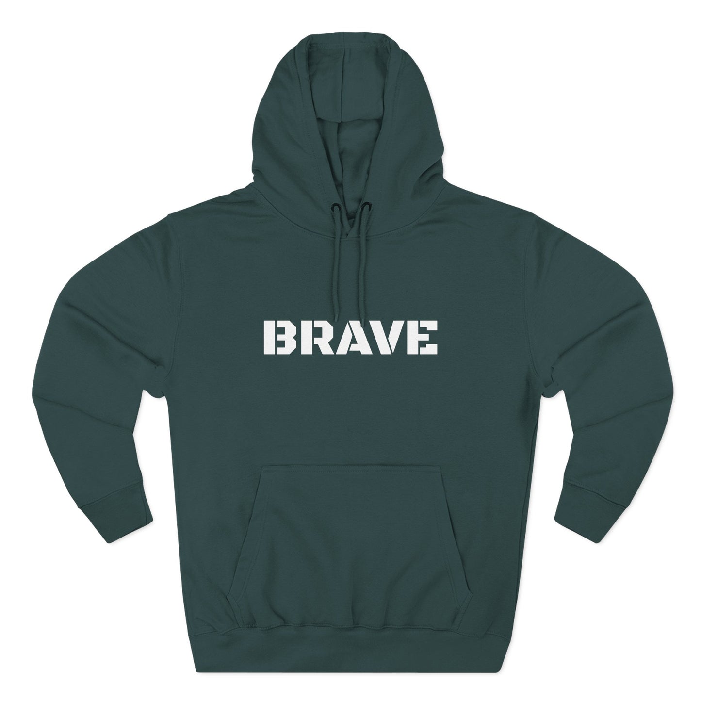 "Brave" Hoodie - BRAVE Graphic Hoodie (Simple)