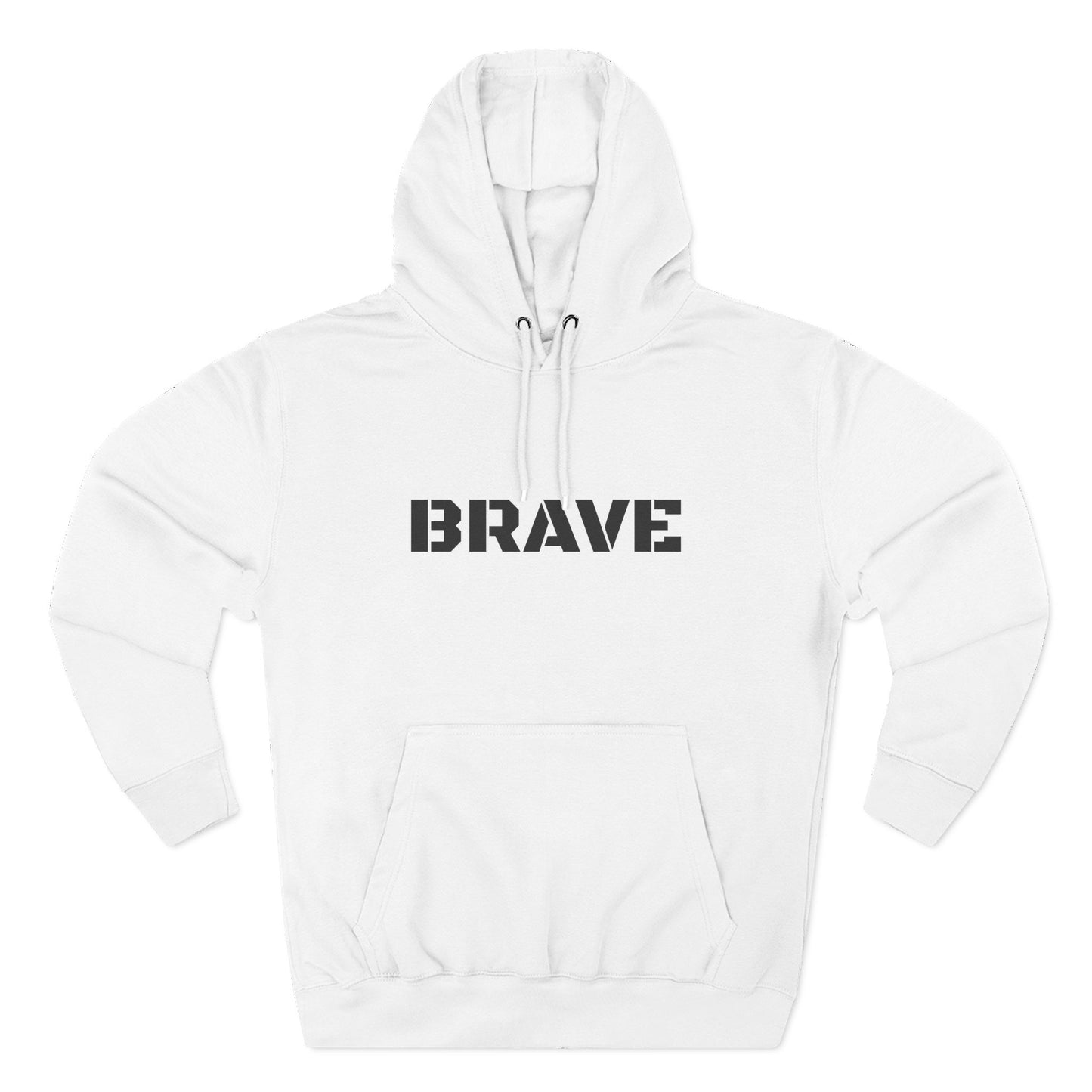 "Brave" Hoodie - BRAVE Graphic Hoodie (Simple)